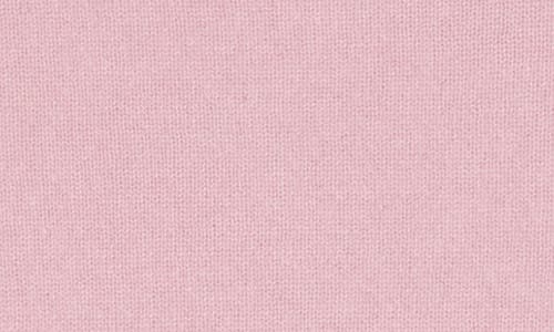 Sofia Cashmere Boat Neck Pearl Sleeve Cashmere Sweater In Light Pink