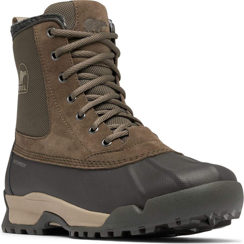 Sorel Buxton Lite Waterproof Boot In Major/jet