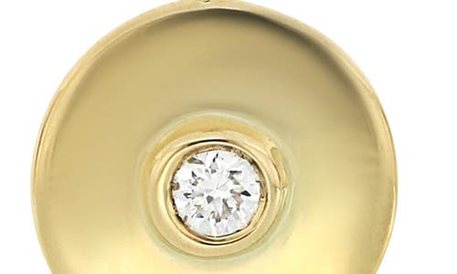 Bony Levy 18k Gold Diamond Disc Pendant Necklace In 18k Yellow Gold