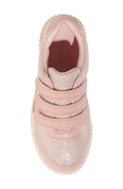Tucker + Tate Tallulah Glitter Sneaker In Pink Shimmer