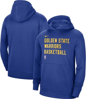 Golden State Warriors Nike Long Sleeve Performance Shooting Shirt - Royal