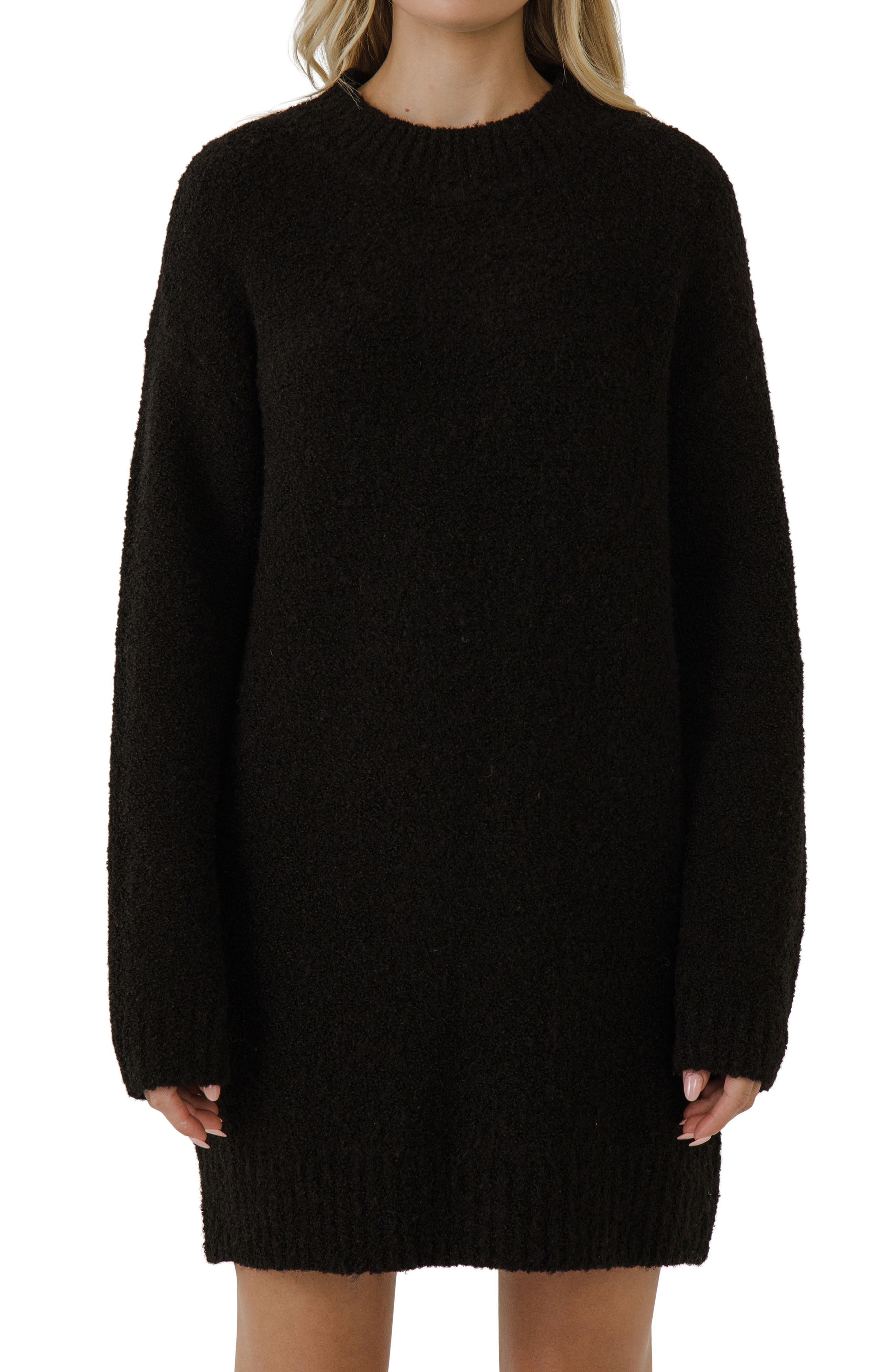 mens black dress sweater