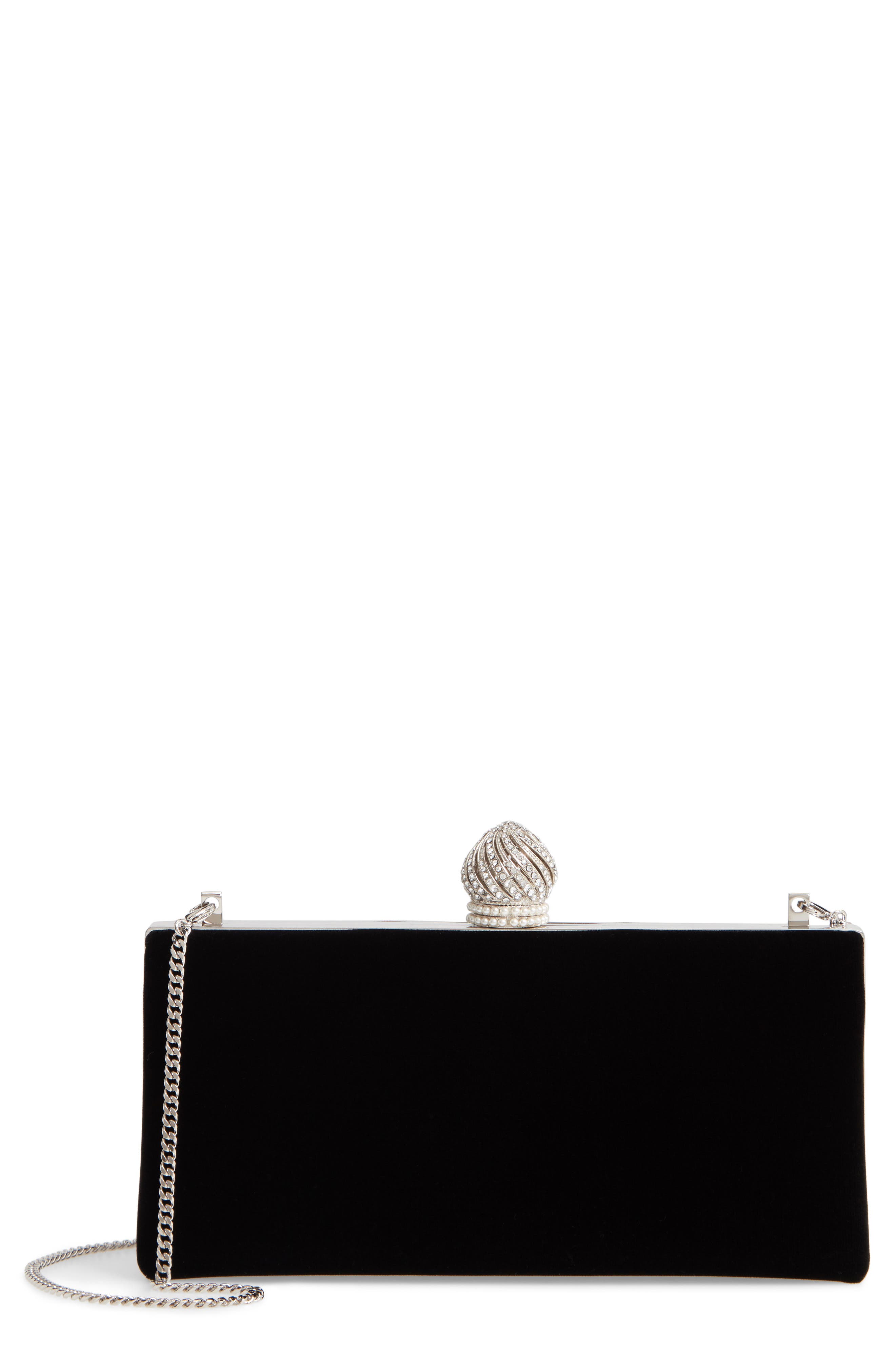Jimmy Choo Celeste Velvet Clutch Nordstrom