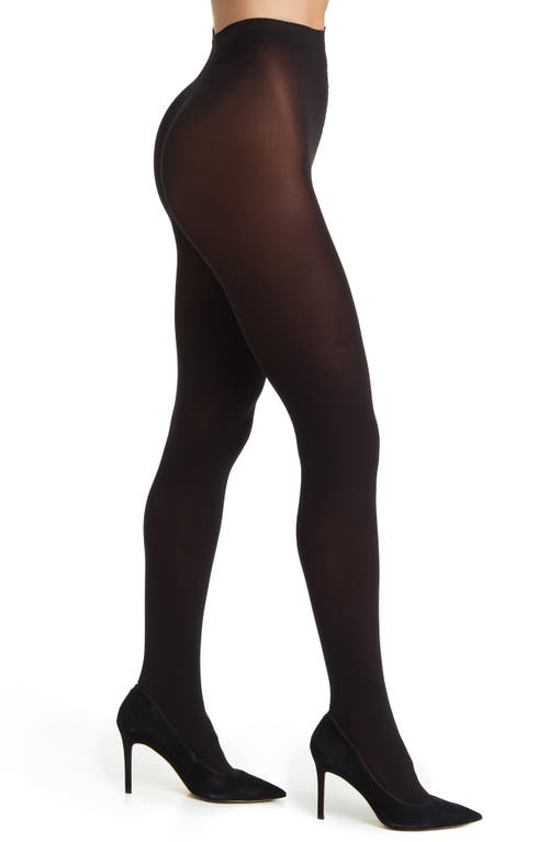 Oroblu Double Face Opaque Reversible Tights Black-Bordeaux at Nordstrom,