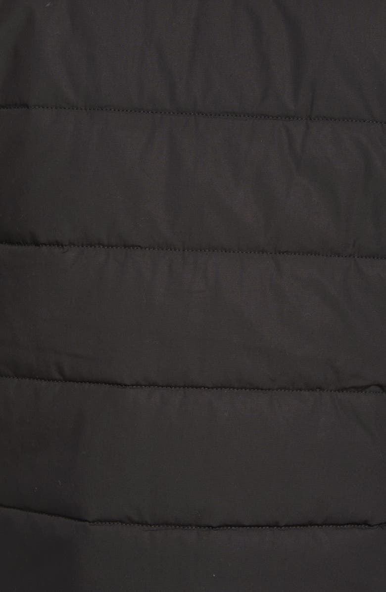 Brixton Cass Quilted Jacket, Alternate, color, Black/Black