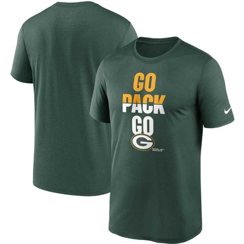 Men's Nike Green Green Bay Packers Legend Local Phrase Performance T-Shirt