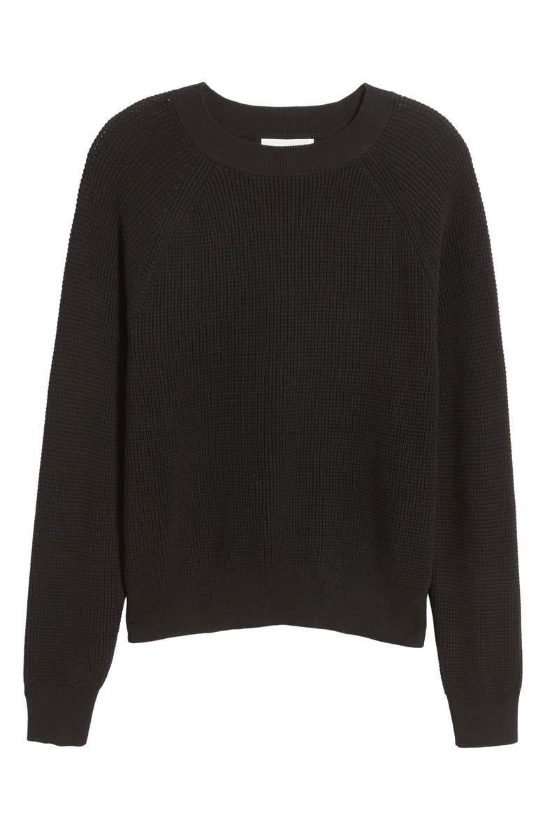 Treasure & Bond Thermal Knit Cotton Sweater | Nordstrom