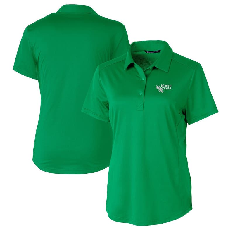 Shop Cutter & Buck Kelly Green North Texas Mean Green Prospect Textured Stretch Polo