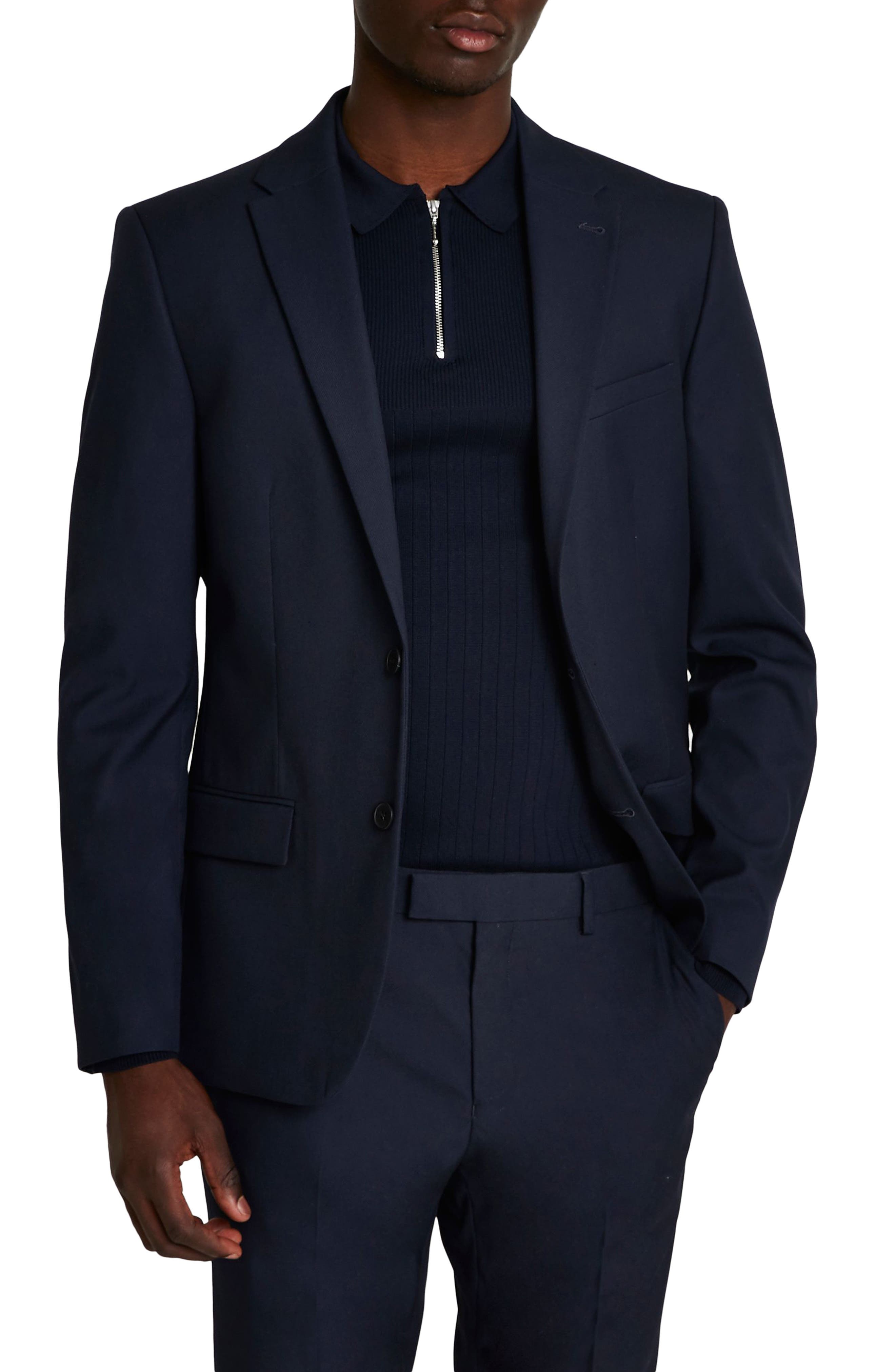 river island slim fit suits