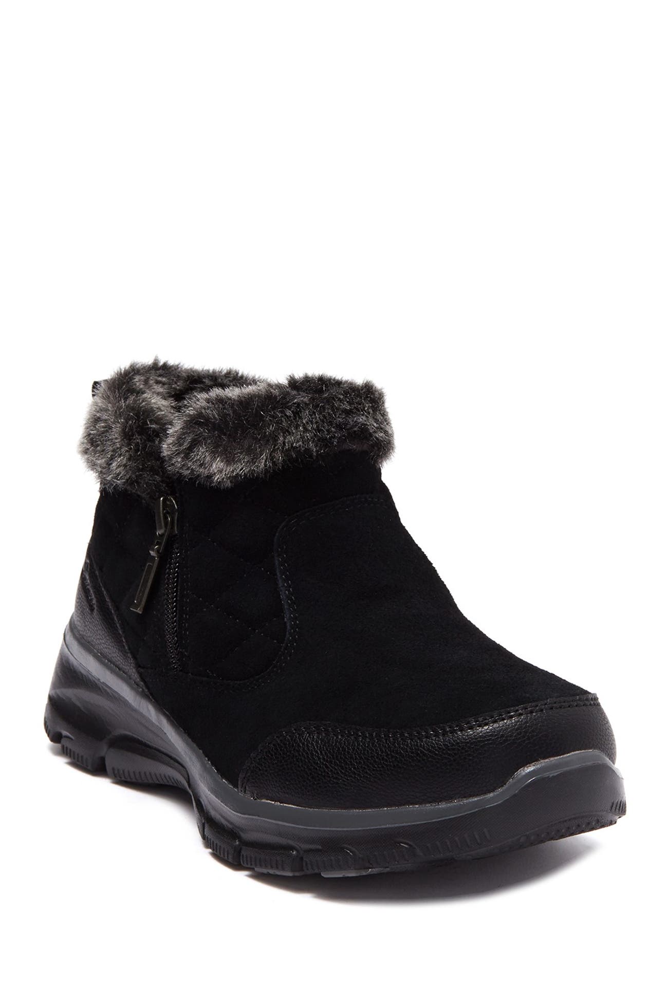 Skechers | Easy Going Girl Crush Faux Fur Cuff Ankle Boot | Nordstrom Rack