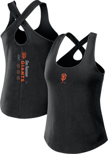 Women's Wear by Erin Andrews Gray San Francisco Giants Full-Zip Hoodie Size: Extra Large