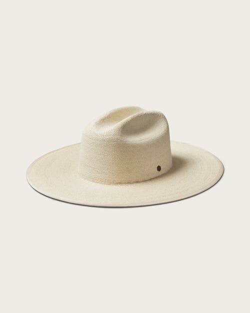 Hemlock Toluca Rancher Straw Hat In Sand