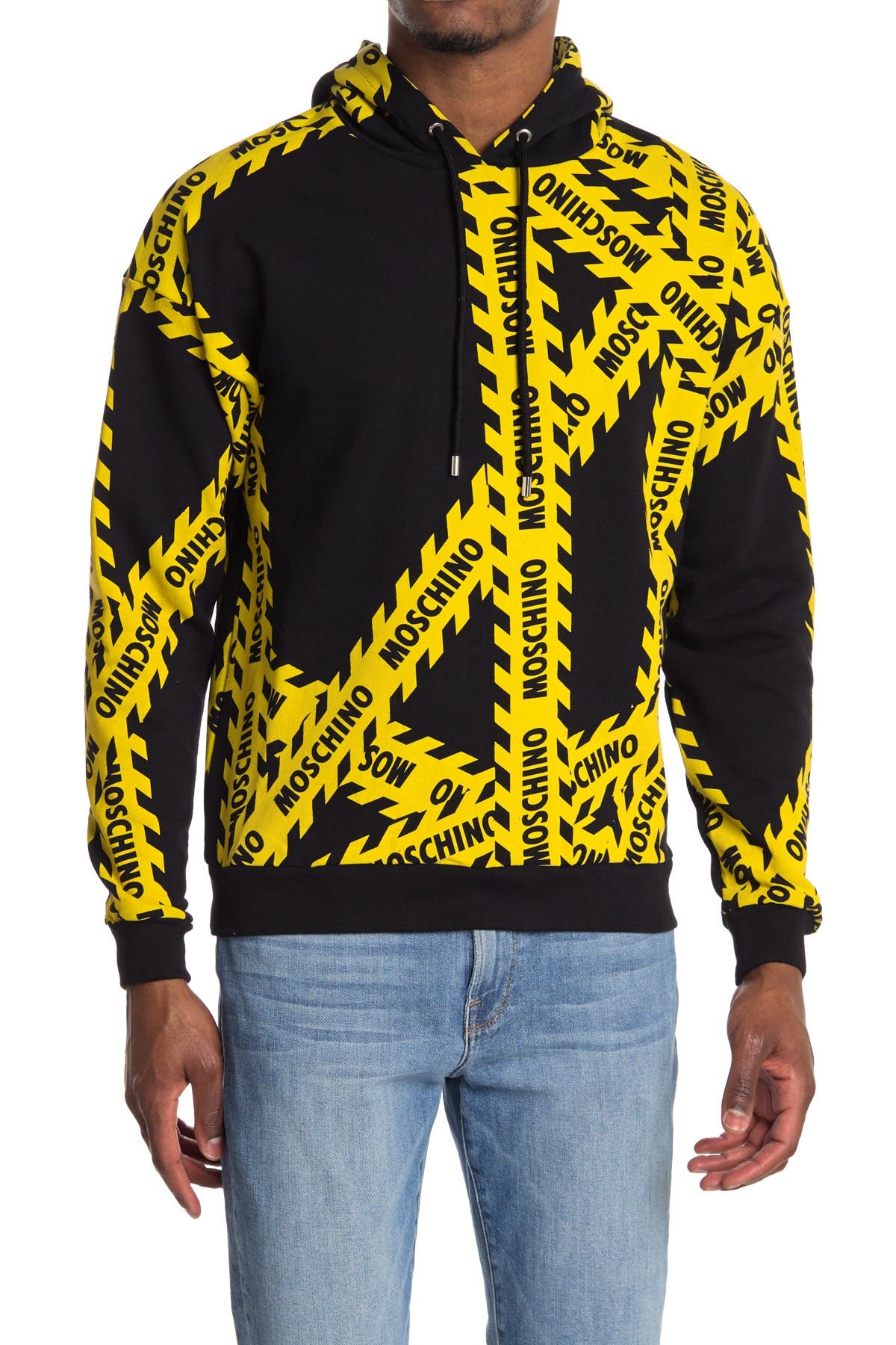 moschino pullover hoodie