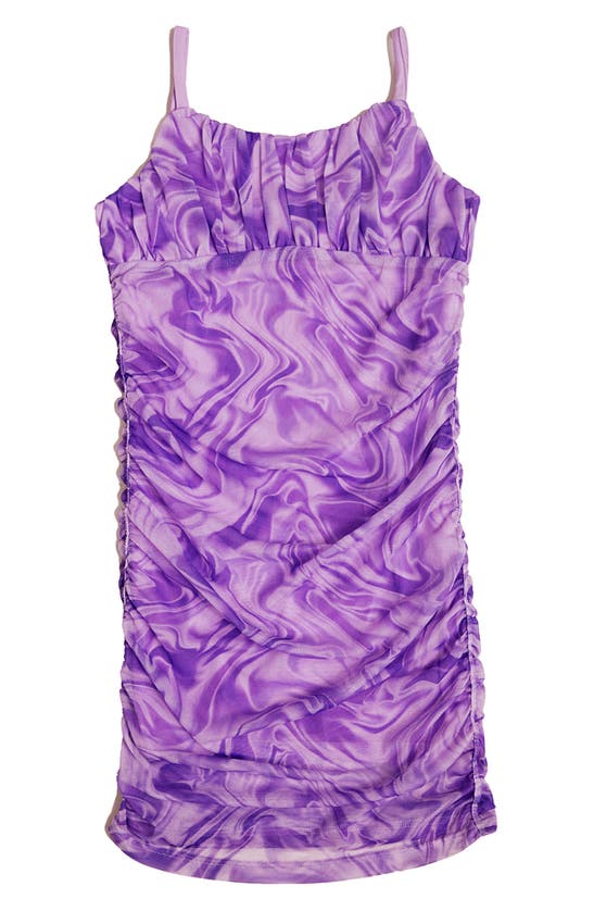 Shop Mia New York Kids' Groovy Dress In Purple