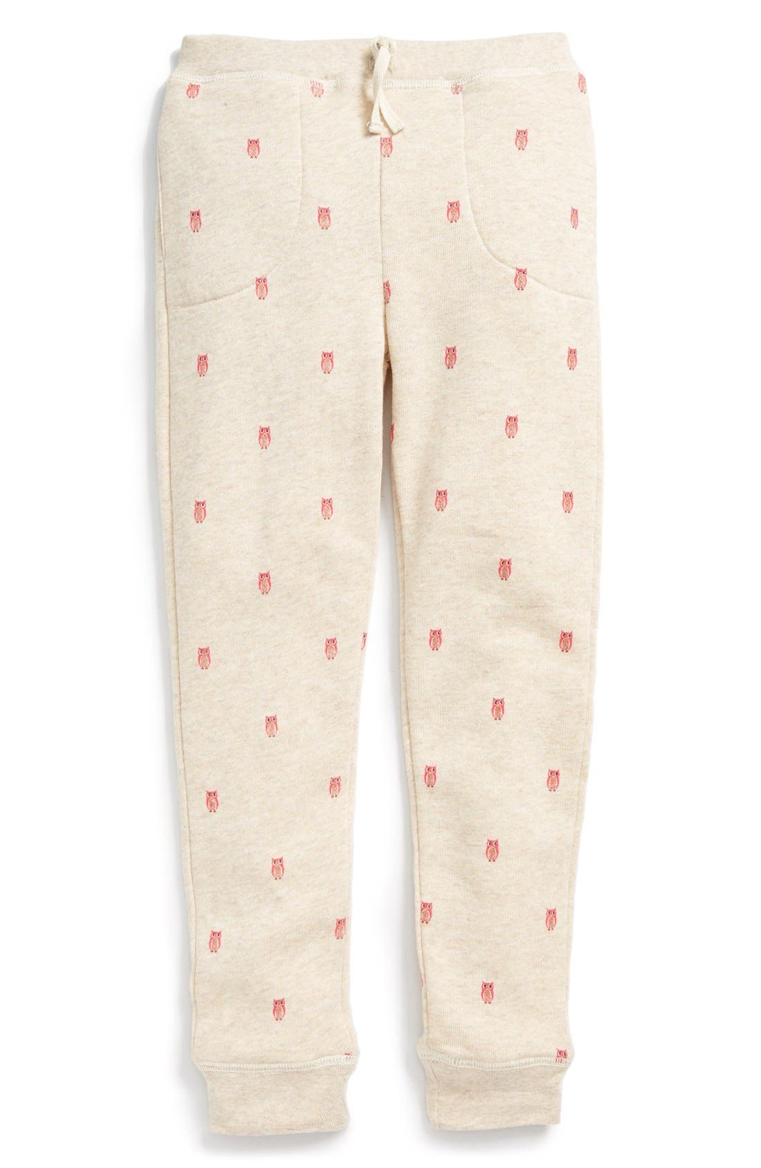 Peek 'Owl' Sweatpants (Toddler Girls, Little Girls & Big Girls) Nordstrom