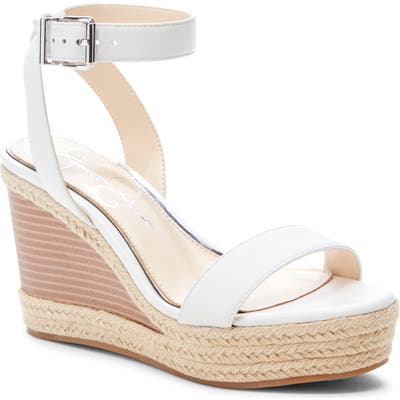 Jessica Simpson Maylra Wedge, White