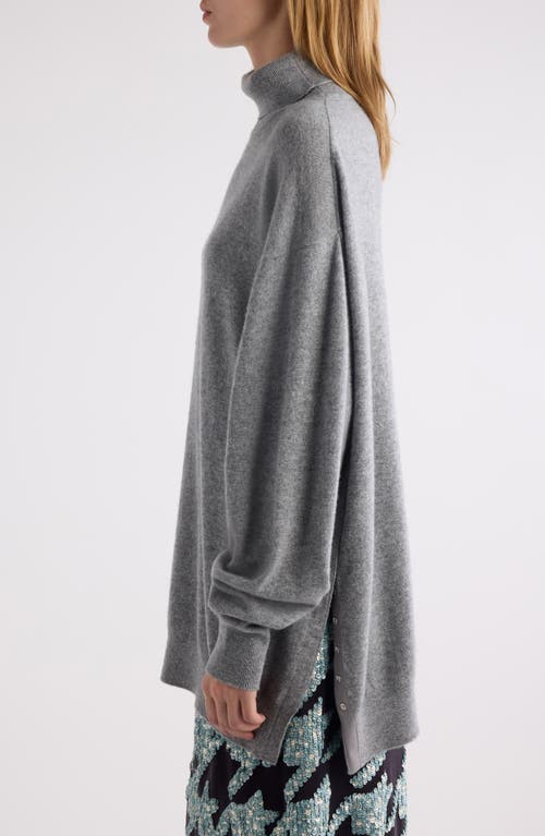 Shop Dries Van Noten Talila Cashmere Turtleneck Sweater In Grey