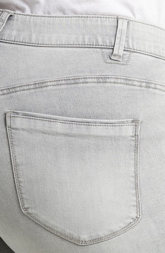 Wit & Wisdom 'ab'solution Button Fly High Waist Jeans In Gy-grey