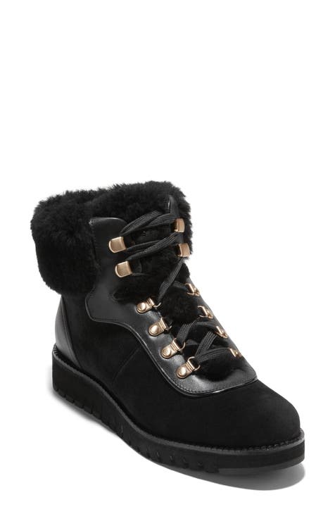Snow Boots Flat Proof Warm LaceUp Boots Women Water Keep Velvet