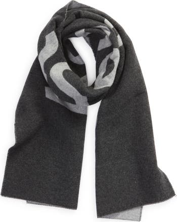 Toronty Logo Wool Blend Scarf