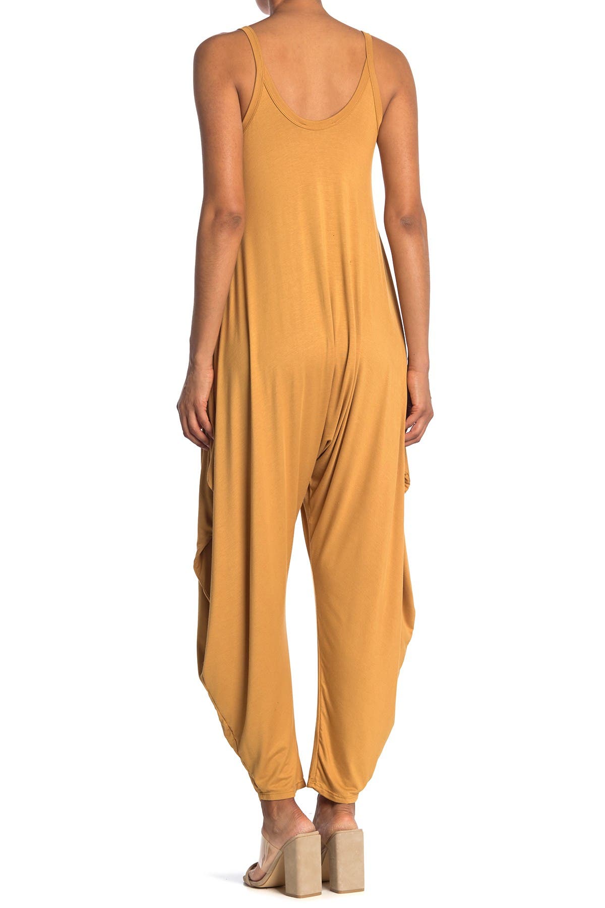 ooberswank sleeveless drop jumpsuit