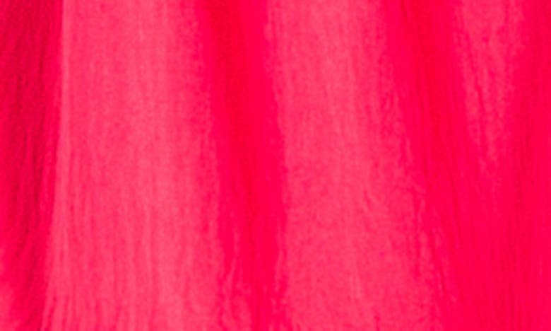 Shop Max Studio London Flutter Sleeve Flounce Hem Minidress In Rosette-rosette