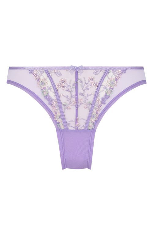 Shop Hunkemoller Hunkemöller Lillia Brazilian Briefs In Lavender