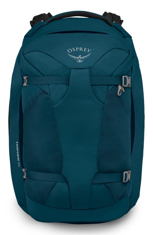 Osprey Fairview 55-Liter Travel Backpack in Night Jungle Blue at Nordstrom