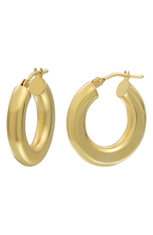 Shop Bony Levy 14k Gold Chunky Hoop Earrings In 14k Yellow Gold