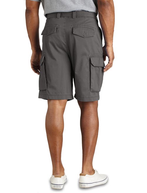 True Nation by DXL Relaxed-Fit Twill Cargo Shorts at Nordstrom,