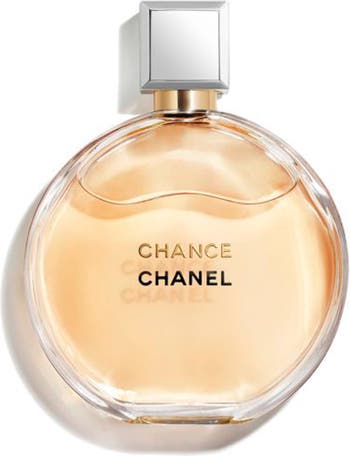 Gold Box - The only Chanel perfume presented in a round bottle, Chance  Chanel is a floral fragrance featuring pink pepper, jasmine and amber  patchouli. Heightened with vanilla notes, the scent is