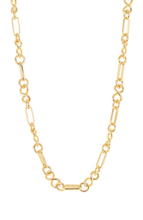 Infinity Oval Link Chain Necklace