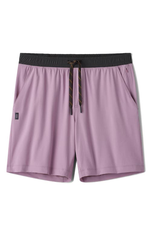 Shop Rhone Pursuit 7-inch Unlined Training Shorts In Discreet Mauve/smoked Pearl