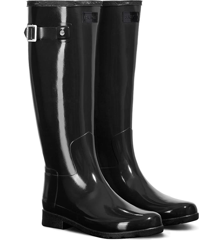 Hunter Original Refined High Gloss Waterproof Rain Boot Women Nordstrom