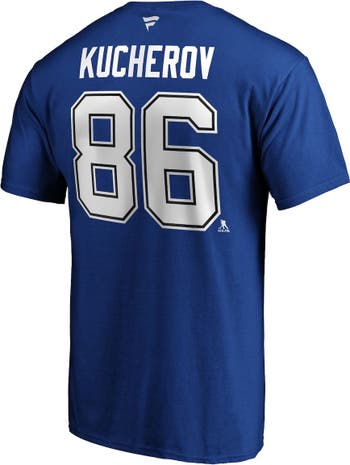 Men's Fanatics Branded Nikita Kucherov Black Tampa Bay Lightning Alternate  Premier Breakaway Player Jersey