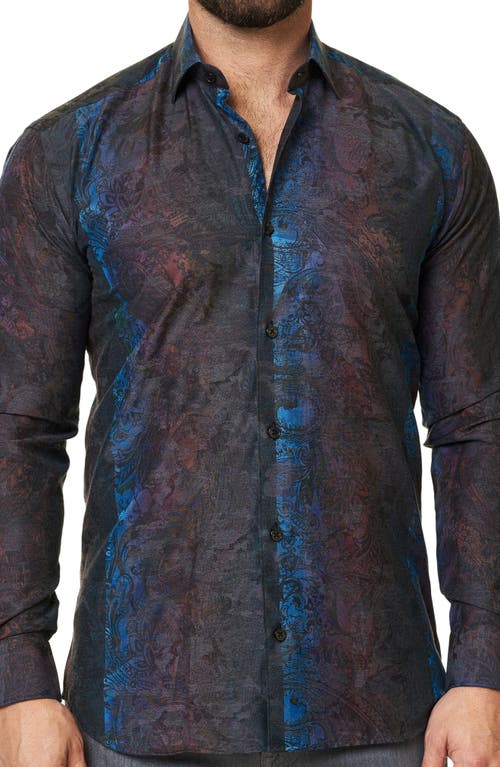 Maceoo Luxor Camo Cotton Button-Up Shirt at Nordstrom