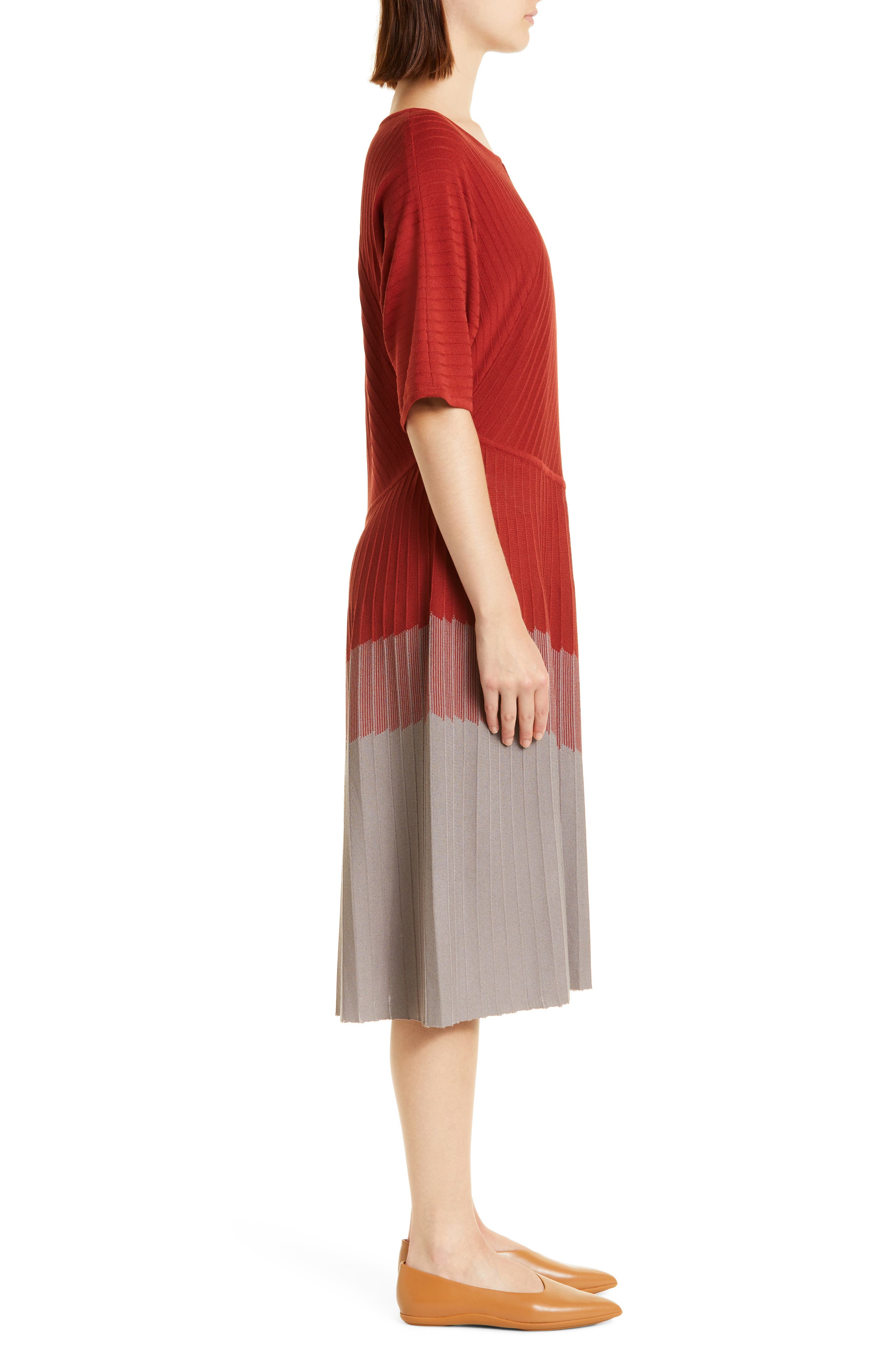 Misook Asymmetric Dropped Waist Sweater 