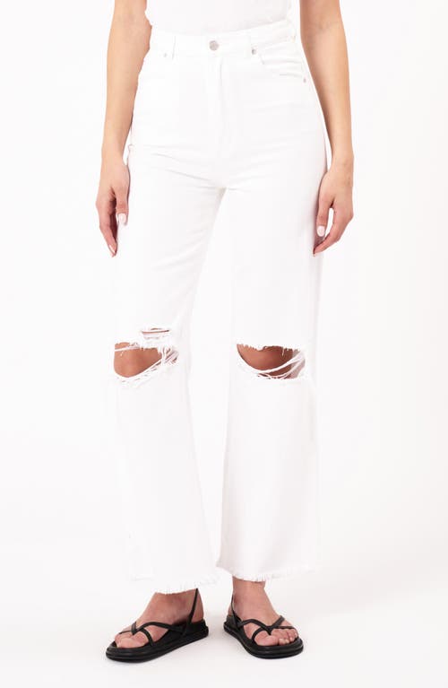 ROLLA'S ROLLA’S HEIDI RELAXED HIGH WAIST RIPPED ANKLE JEANS 