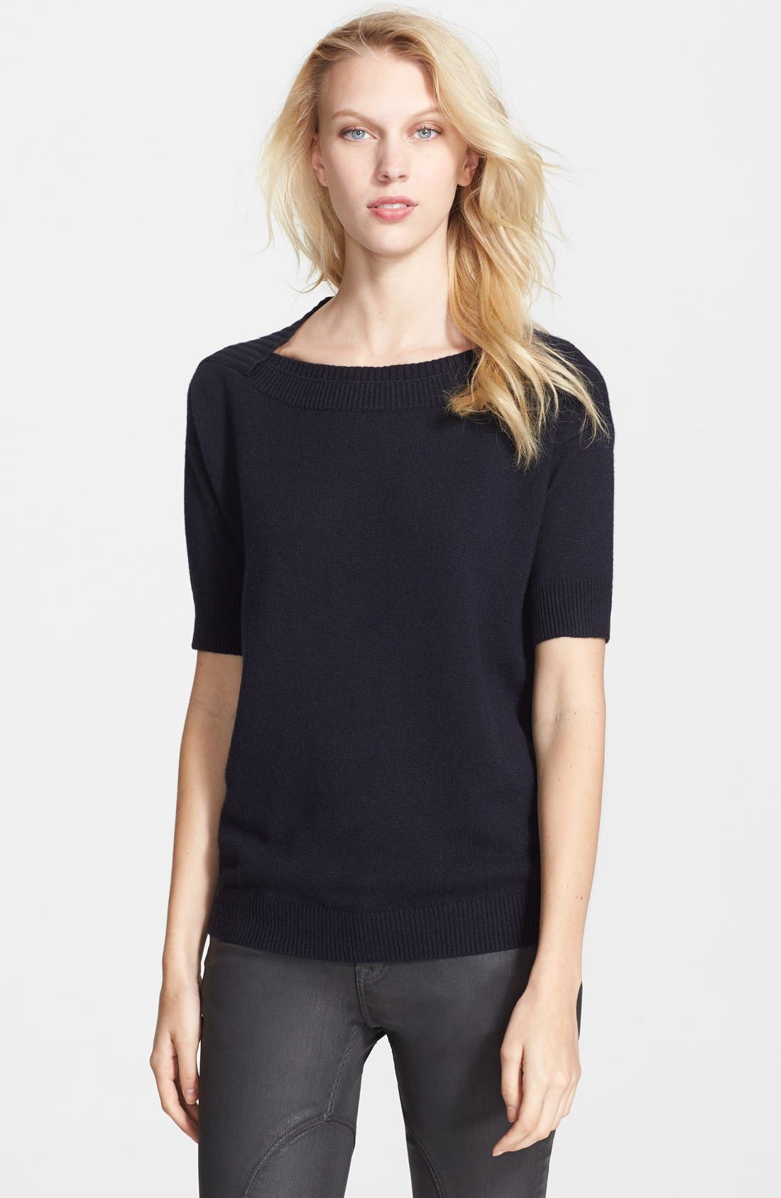 Burberry Brit Cashmere & Cotton Sweater | Nordstrom