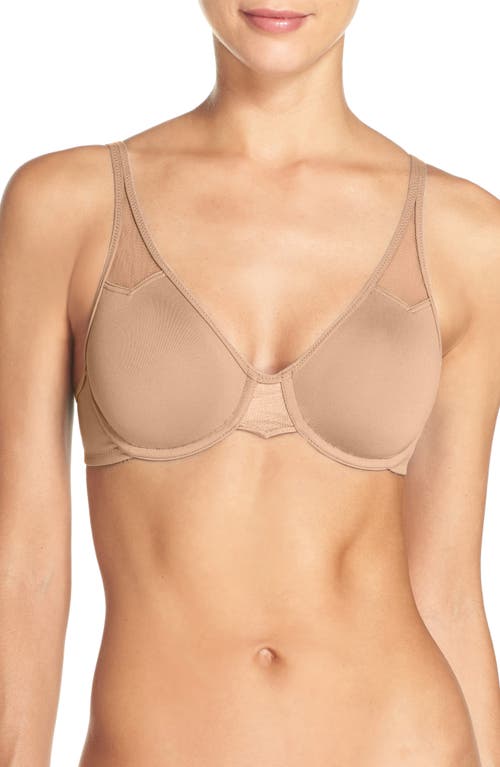 Wacoal Seamless Underwire Bra in Toast at Nordstrom, Size 34B