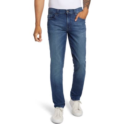 Fidelity Denim Torino Slim Fit Knit Denim Jeans, Blue