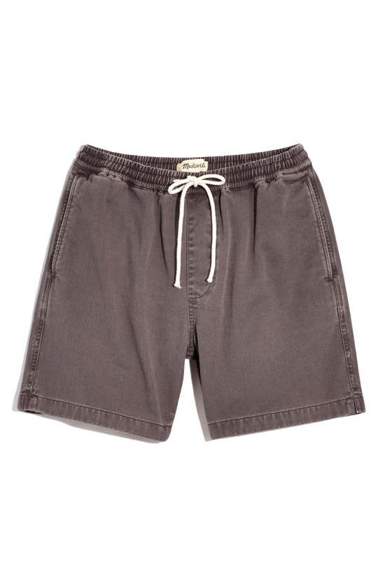 Madewell Cotton Everywhere Shorts In Coastal Granite