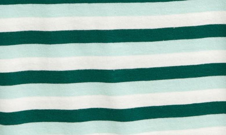Shop Tucker + Tate Kids' Print T-shirt In Green Evergreen Spring Stripe