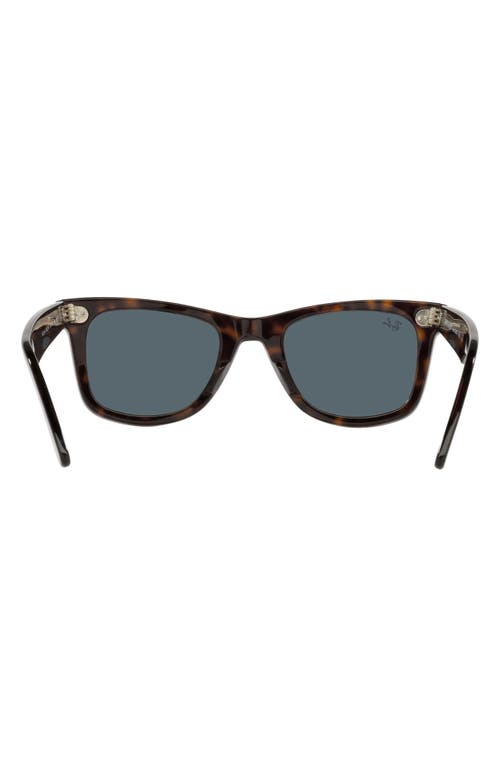 Shop Ray Ban Ray-ban Classic Wayfarer 50mm Sunglasses In Havana/dark Grey Solid