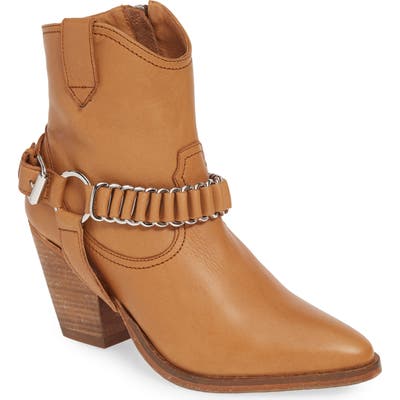 Allsaints Rolene Western Belted Boot, Brown