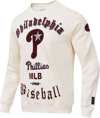 Pro Standard Men's Philadelphia Phillies Cooperstown Patch Cream T-Shirt