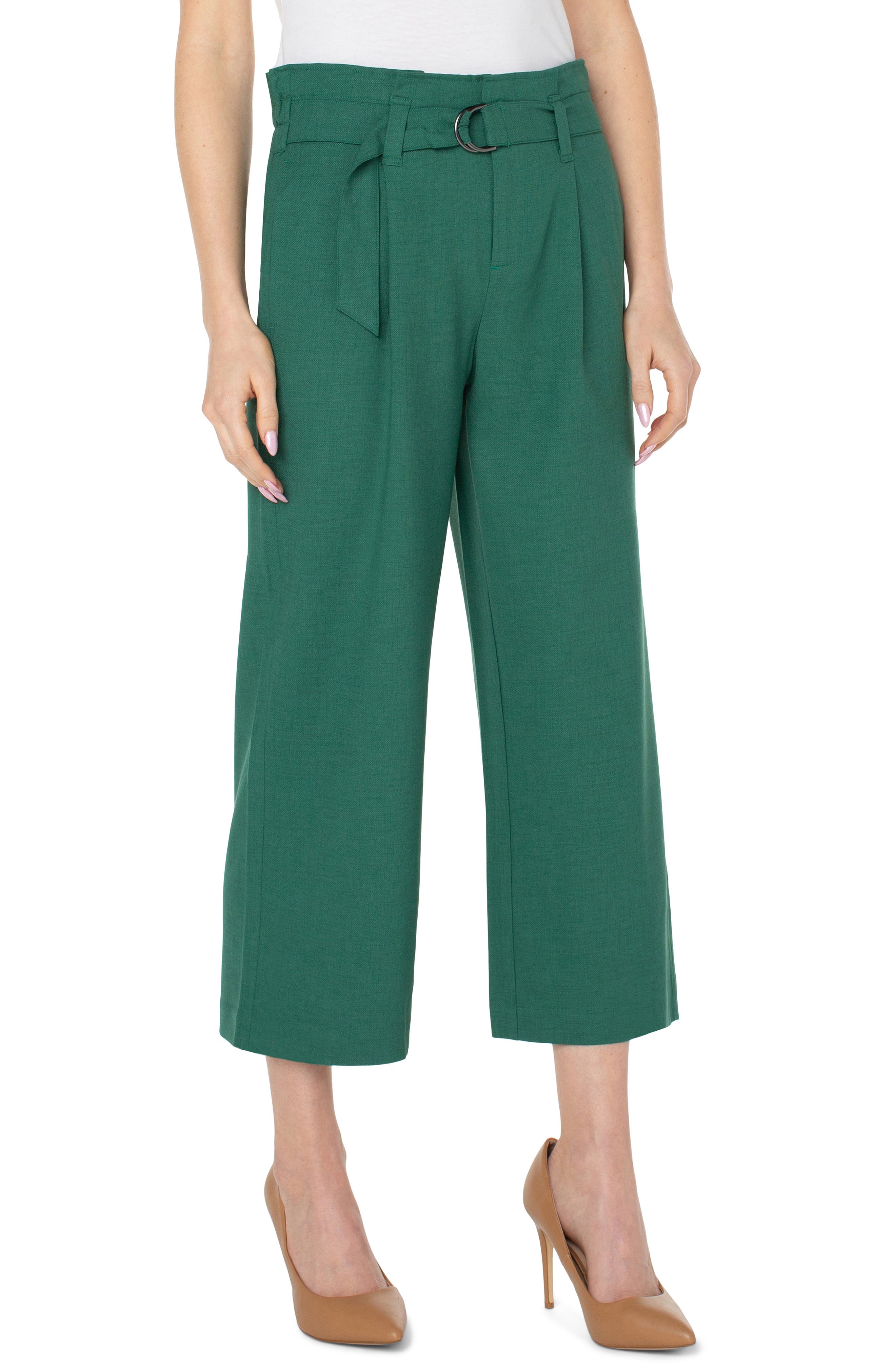 Reiss Mabel High Waist Paper Bag Trousers