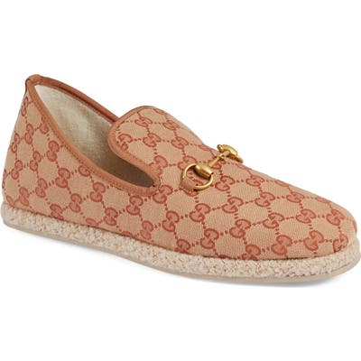 Gucci Gg Supreme LoaferUS / 8.5UK - Beige