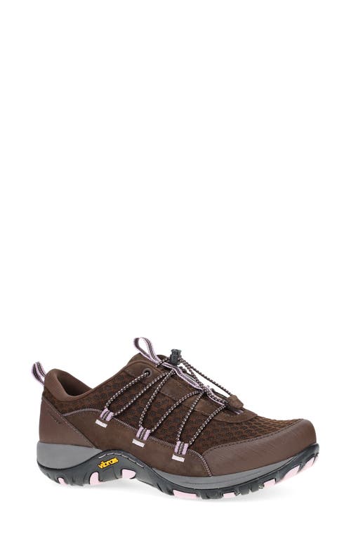 Shop Dansko Petunia Waterproof Sneaker In Brown