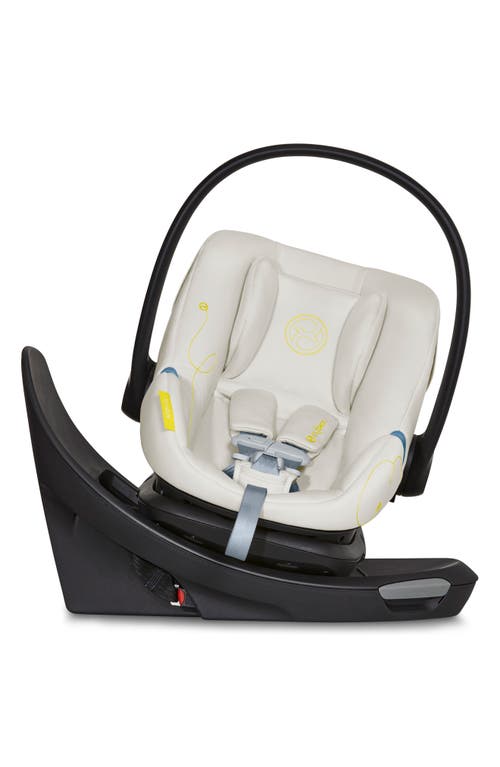 CYBEX Aton G Swivel Car Seat & Swivel Base in Seashell Beige at Nordstrom